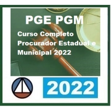 PGE PGM - Procurador Geral Estadual e Municipal (CERS 2022) Procuradoria Estadual e Municipal